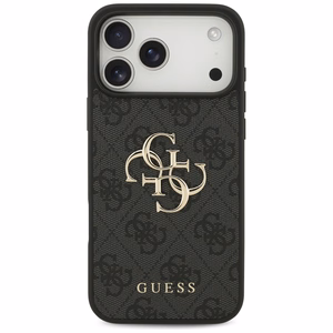 Guess 4G Big Logo чехол iPhone 17 Pro Max - черный