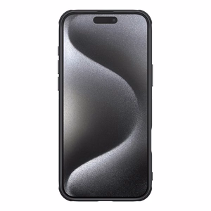 Nillkin Super Frosted Shield Pro vāciņš iPhone 16 Pro Max - melns