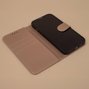 Viedais Classic maciņš for Xiaomi Redmi 15 4G EU / 15 5G EU (171,08 x 82,05 x 8,55) zelta