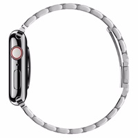 Spigen Modernā Fit siksna Apple Watch 4/5/6/7/8/9/SE/Ultra (42/44/45/49 mm) - sudrabaina