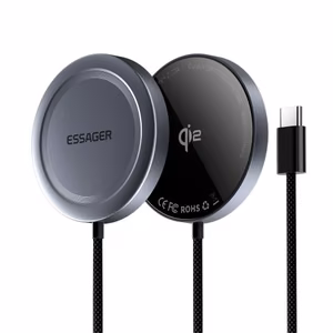 Беспроводное зарядное устройство Essager "ES-WC11" Qi2 чёрный 15W