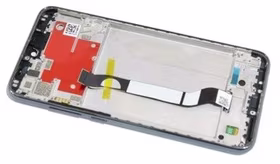 LCD screen Xiaomi Redmi Note 8T ar touch screen ar frame Balts original (service pack)