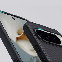 Nillkin Super Frosted Shield Pro viedtālruņa apvalks Google Pixel 10/10 Pro - melns