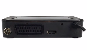 Esperanza EV108R – DVB-T2 H.265/HEVC digitālās virszemes televīzijas uztvērējs, melns