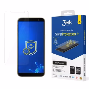 3mk SilverProtection+ – tālruņa ekrāna aizsargs modelim Samsung Galaxy J6 2018
