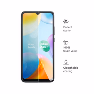 Закалённое стекло для Xiaomi Redmi 10C Blue Star