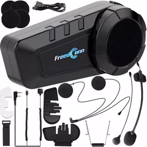 FREEDCONN KY-PRO SINGLE motorcycle intercom melns
