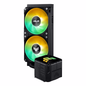 ASUS TUF Gaming LC III 240 ARGB procesora viss vienā šķidruma dzesētājs 12 cm melns