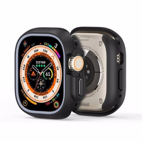 DUX DUCIS apvalks BAMO Apple Watch Ultra / Ultra 2 49 mm pusnakts pelēks