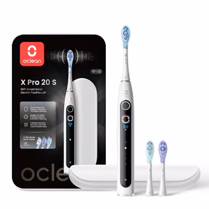 Oclean X Pro 20 S elektriskā zobu birste, balta