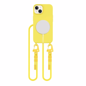 Tech-Protect Magnecklace MagSafe maciņš iPhone 13 dzeltens