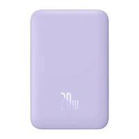 Powerbank Baseus Magnetic Mini 10000mAh, USB-C 20W MagSafe (violeta)