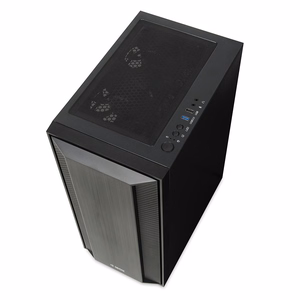 iBox CETUS 906 Midi Tower melns datora korpuss