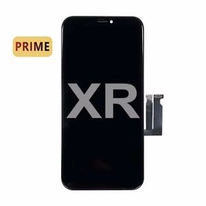 LCD дисплей NCC для iPhone XR чёрный Incell Metal Plate Prime