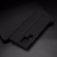 Dux Ducis Skin Pro kabura vāciņš ar atloku Samsung Galaxy S22 Ultra melns