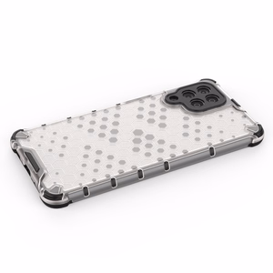 Honeycomb case бронированная крышка с гелевой рамкой для Samsung Galaxy M53 5G чёрный