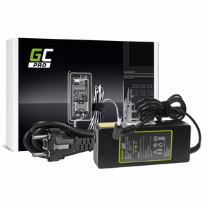 Green Cell AD65P strāvas adapteris iekštelpām 90 W, melns