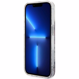 Guess GUHMP14LHCFWSP iPhone 14 Pro 6.1" rozā/rozā cietais apvalks Ziedu MagSafe