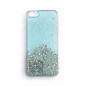 Wozinsky Star Glitter Shining apvalks Samsung Galaxy A30 zils