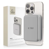 Portatīvais lādētājs Tech-Protect PB11 LifeMag MagSafe 10000 mAh - titāna