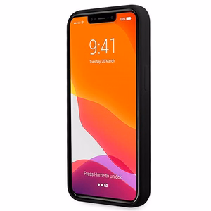 Ferrari FESSIHCP13XBK iPhone 13 Pro Max 6.7" melns/melns cietais viedtālruņa apvalks silikona