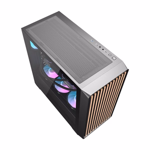 Datora korpuss Darkflash DS900WD (melns) + 4 ventilatori