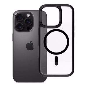 ROAR case MAG BUMPER compatible with MagSafe for IPHONE 16 Pro black