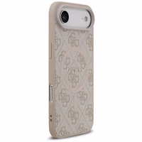 Guess 4G Ring Classic Logo MagSafe futrālis iPhone 17 Air - Rozā krāsā
