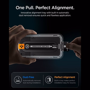 Spigen Glas.tR EZ Fit Pro AC rūdīts stikls, paredzēts Samsung Galaxy S26 FE