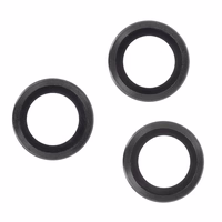 Komplekts of lens glasses for iPhone 14 Pro 6,1" / 14 Pro Max 6,7" violets (3pcs)