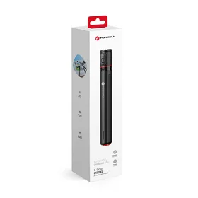FORCELL F-GRIP F170XL automātiskais pašbildes kāts ar tālvadības statīvu melns