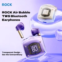 Rock Bluetooth austiņas TWS Air Bubble rozā
