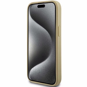 Hello Kitty ādas Kitty Head magnētiskais viedtālruņa apvalks iPhone 14 - zelta