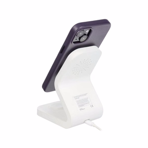Case Leather Mag Cover (MagSafe) for iPhone 16 Plus purple