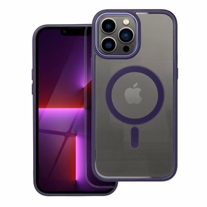 COLOR EDGE MAG COVER viedtālruņa apvalks saderīgs ar Magnētisko IPHONE 13 Pro Max violeta