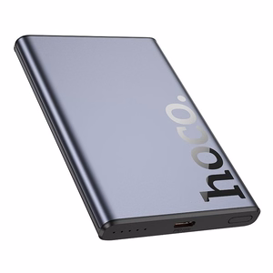 Portatīvais lādētājs saderīgs ar MagSafe Hoco 5000 mAh QC PD 20W Q32 metāla pelēks