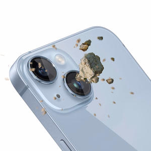 3mk Lens Protection Pro kameras vāks iPhone 14 - zils