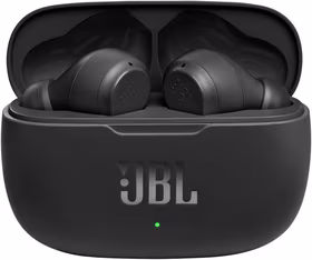 Bezvadu austiņas JBL TWS Wave 200 melnas