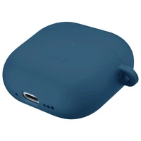 Uniq Nexo AirPods 4 + ausu āķu silikona apvalks - zils