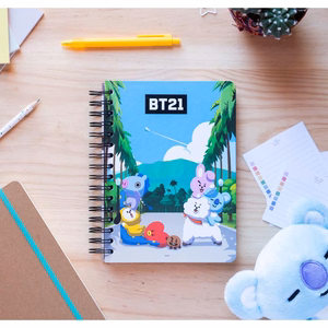 Line Friends A5 piezīmju grāmata