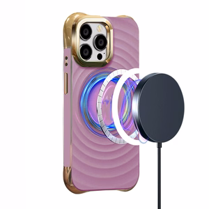 Circle Glam Magnētiskais viedtālruņa apvalks iPhone 14 Pro 6,1" violets
