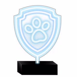 Неоновый LED-светильник на подставке Paw Patrol - Paw OW-120246