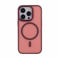 Frozen Mag korpuss priekš iPhone 16 Pro Max 6,9" red