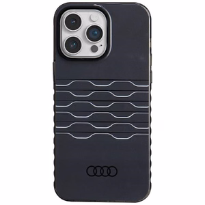 Audi IML Magnētiskais viedtālruņa apvalks iPhone 14 Pro Max - melns