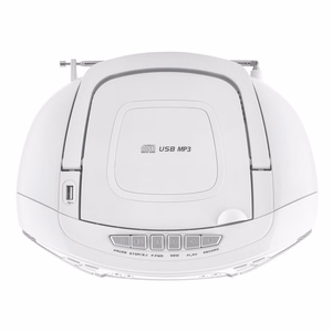 JVC RC-E451W pārnēsājams CD atskaņotājs, balts