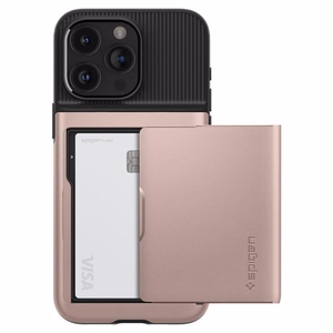 Spigen Slim Armor CS viedtālruņa apvalks iPhone 15 Pro Max - rozā