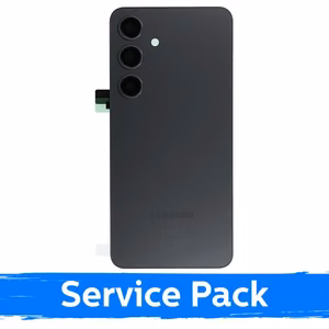 Aizmugurējais vāciņš saderīgs ar Samsung S921 S24 / Oniksa melna / (Service Pack)