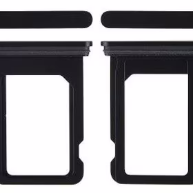 SIM card holder priekš iPhone 12 mini Melns original (used Grade A)