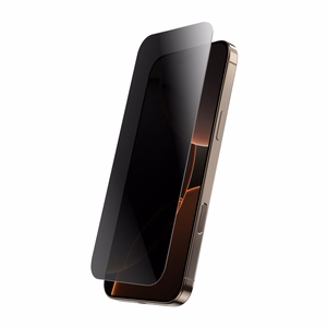 Crong Privacy 3D Armor Glass rūdīts ekrāna aizsargstikls ar privātuma filtru iPhone 17 Pro Max un iPhone 16 Pro Max tālruņiem