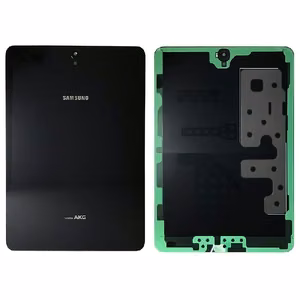Задняя крышка для Samsung T820 Tab S3 9.7 (2017) чёрная Оригинал (б/у Grade C)
